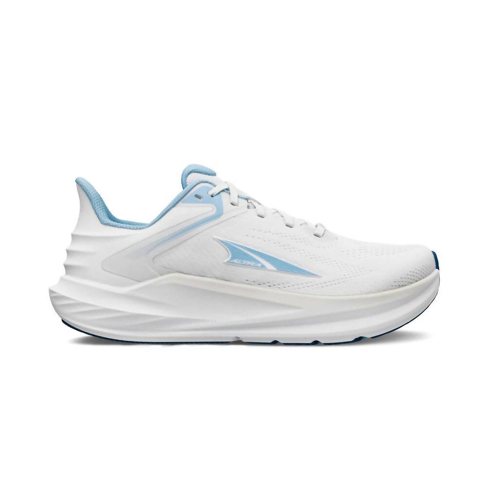 NEW ALTRA women's torin 8 road running shoes in white/light blue